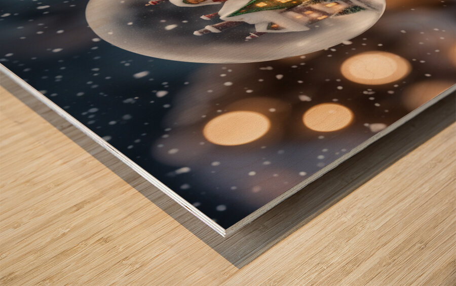 Winter Wonderland & Christmas Celebration 28 Wood print