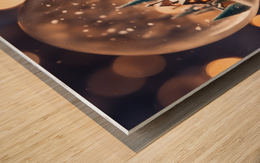 Winter Wonderland & Christmas Celebration 32 Impression sur bois