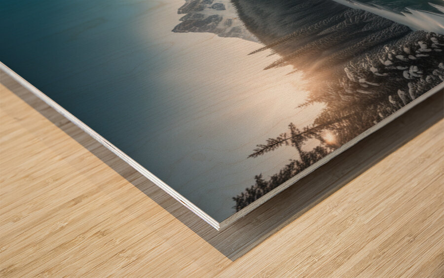 Winter Wonderland & Christmas Celebration 33 Wood print