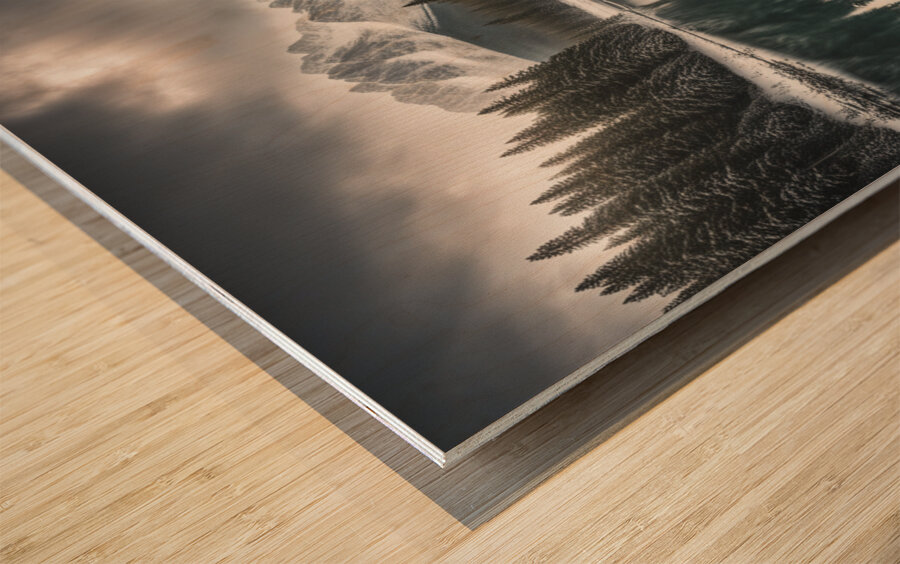 Winter Wonderland & Christmas Celebration 34 Wood print