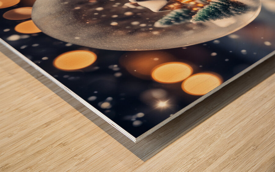 Winter Wonderland & Christmas Celebration 41 Wood print