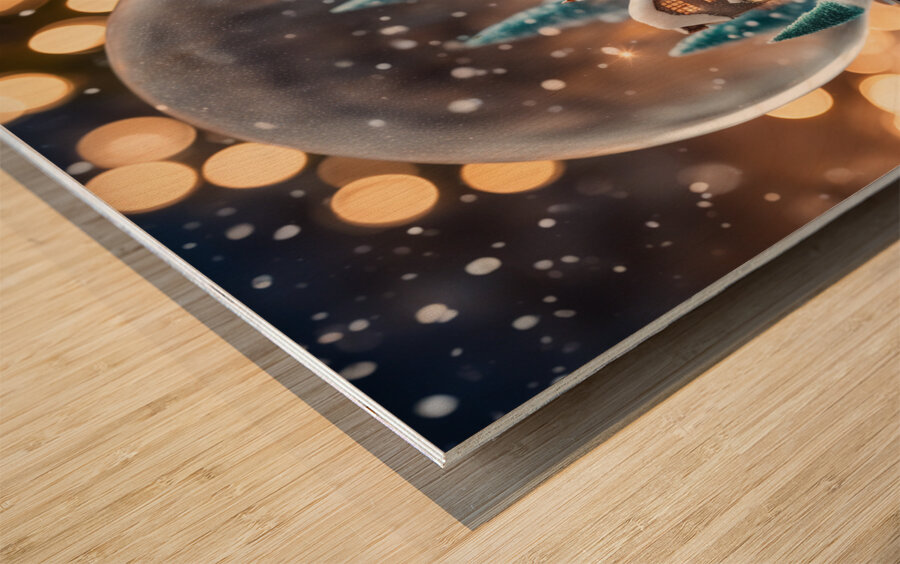 Winter Wonderland & Christmas Celebration 44 Impression sur bois