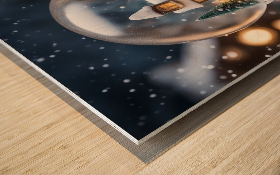 Winter Wonderland & Christmas Celebration 47 Wood print