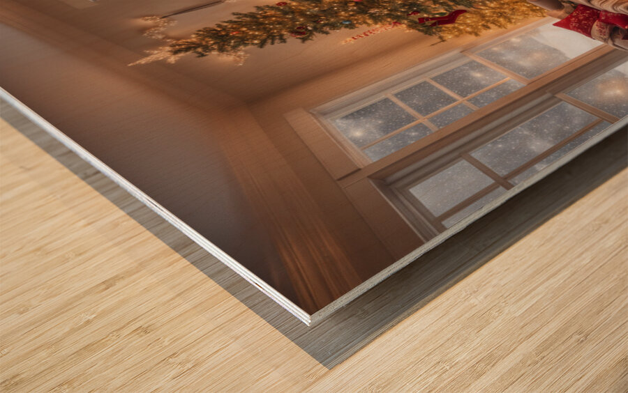 Winter Wonderland & Christmas Celebration 1 Wood print