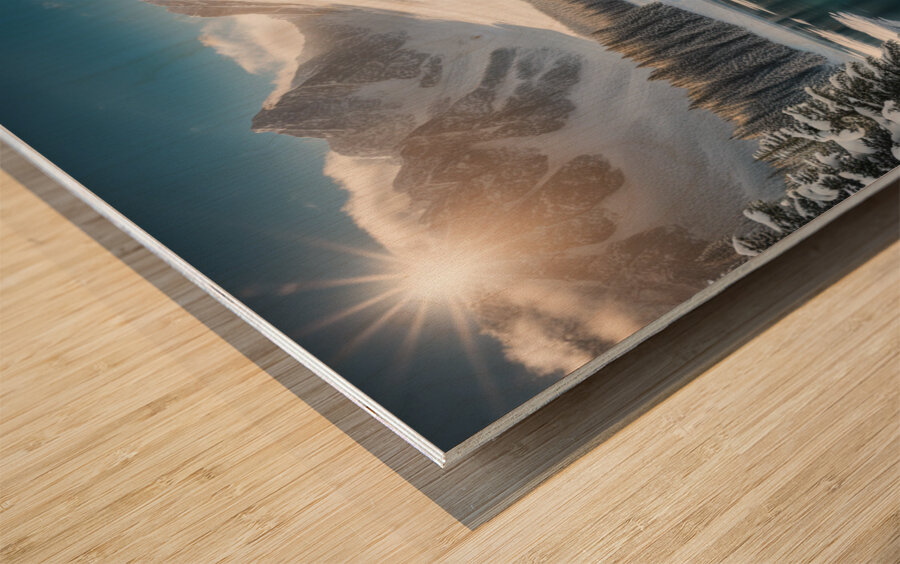 Winter Wonderland & Christmas Celebration 2 Wood print