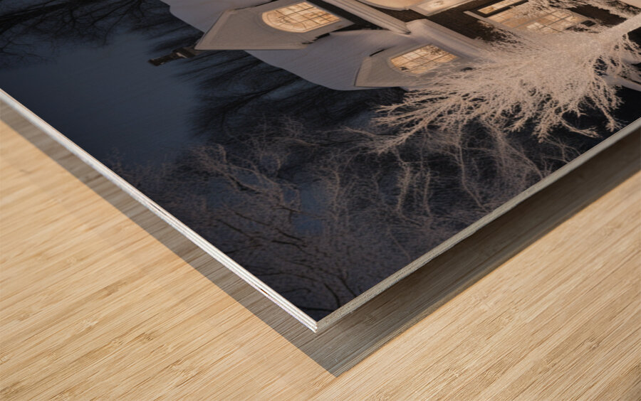 Winter Wonderland & Christmas Celebration 5 Wood print