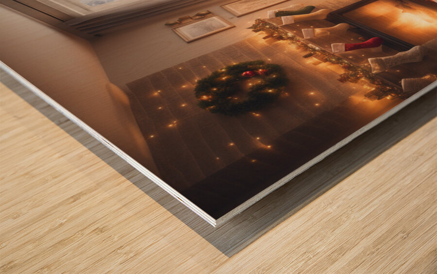 Winter Wonderland & Christmas Celebration 9 Wood print