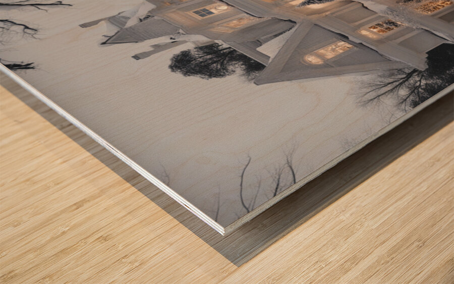 Winter Wonderland & Christmas Celebration 11 Wood print