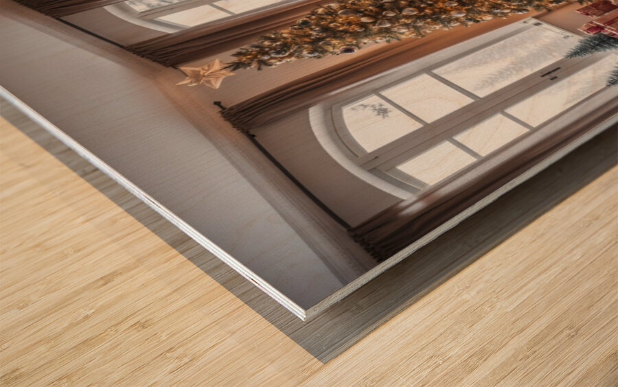 Winter Wonderland & Christmas Celebration 13 Wood print