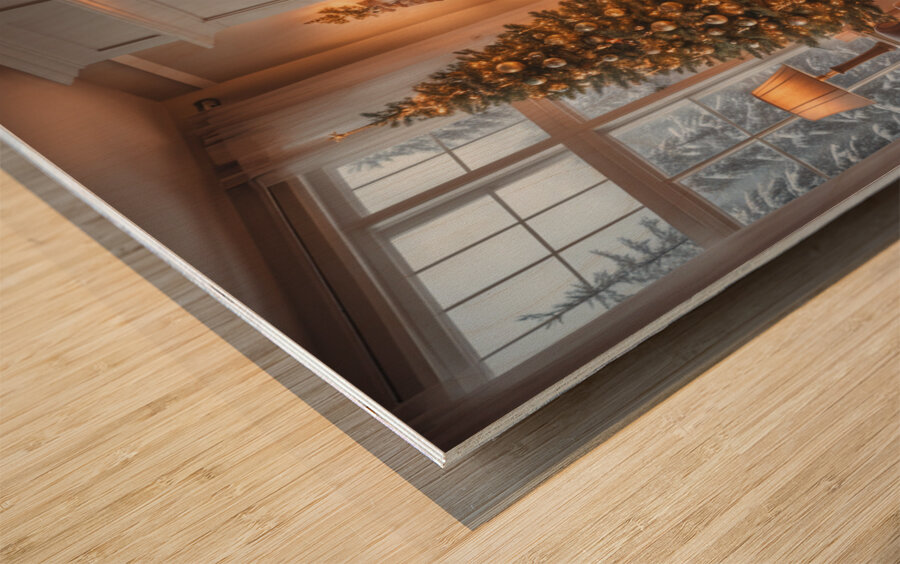 Winter Wonderland & Christmas Celebration 16 Wood print