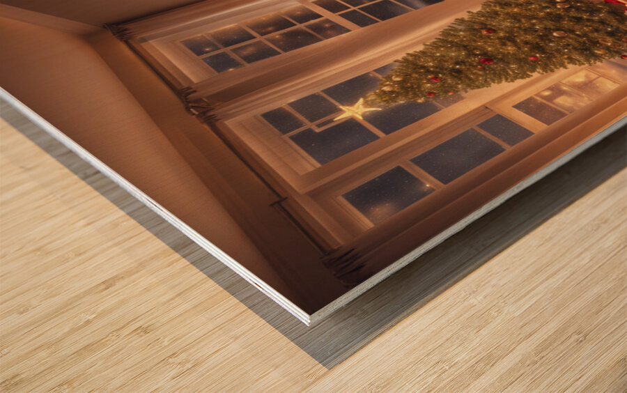 Winter Wonderland & Christmas Celebration 18 Impression sur bois