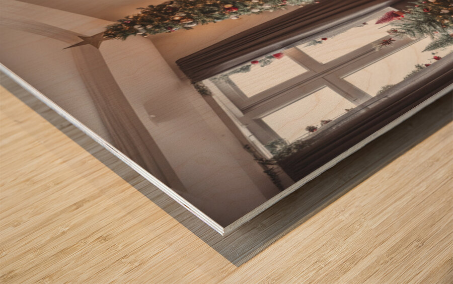 Winter Wonderland & Christmas Celebration 19 Wood print