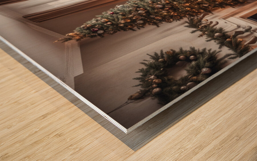 Winter Wonderland & Christmas Celebration 27 Wood print