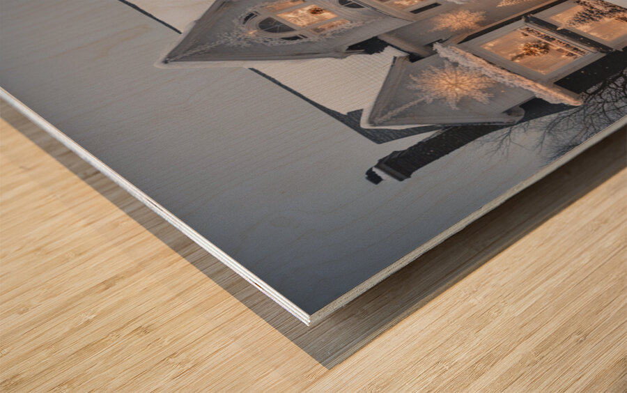 Winter Wonderland & Christmas Celebration 29 Wood print