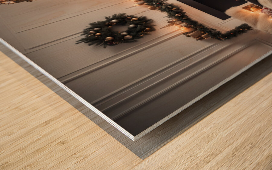 Winter Wonderland & Christmas Celebration 36 Wood print