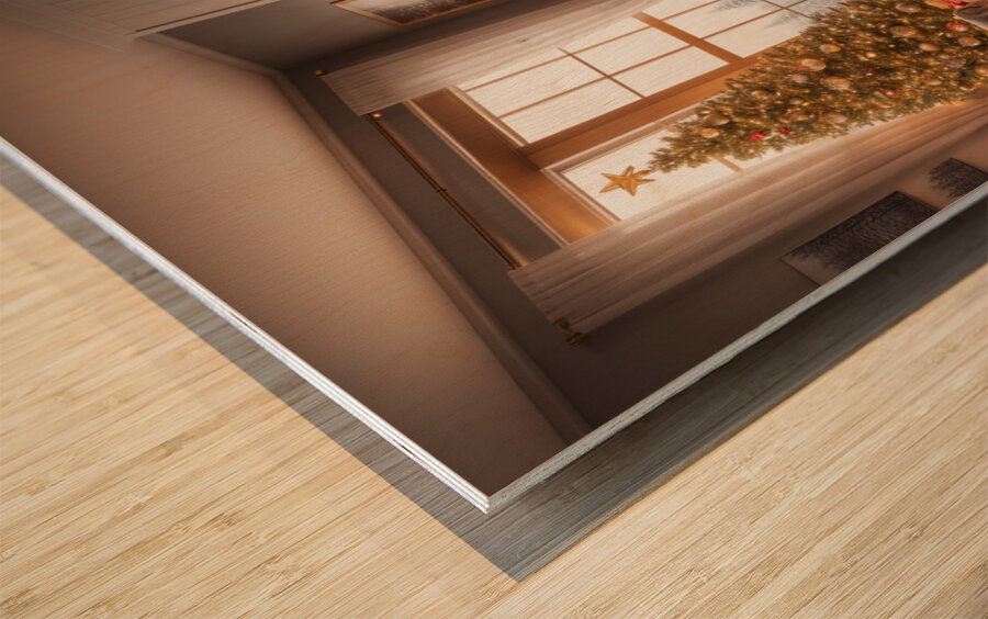 Winter Wonderland & Christmas Celebration 38 Wood print