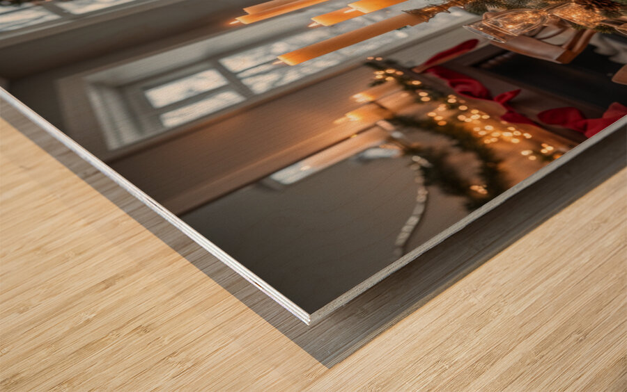 Winter Wonderland & Christmas Celebration 39 Wood print