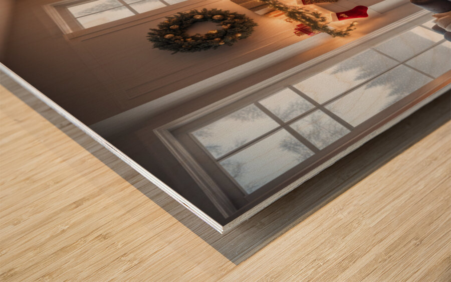 Winter Wonderland & Christmas Celebration 44 Impression sur bois