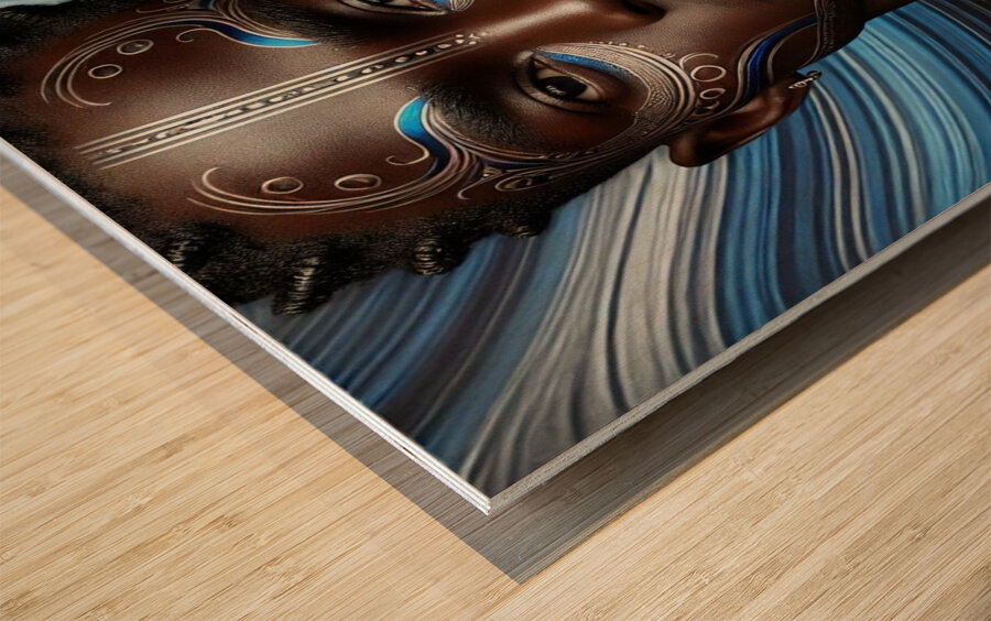 MELONATED AVATARS COLLECTION 2 4 Wood print