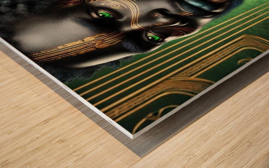 MELONATED AVATARS COLLECTION 2 10 Wood print