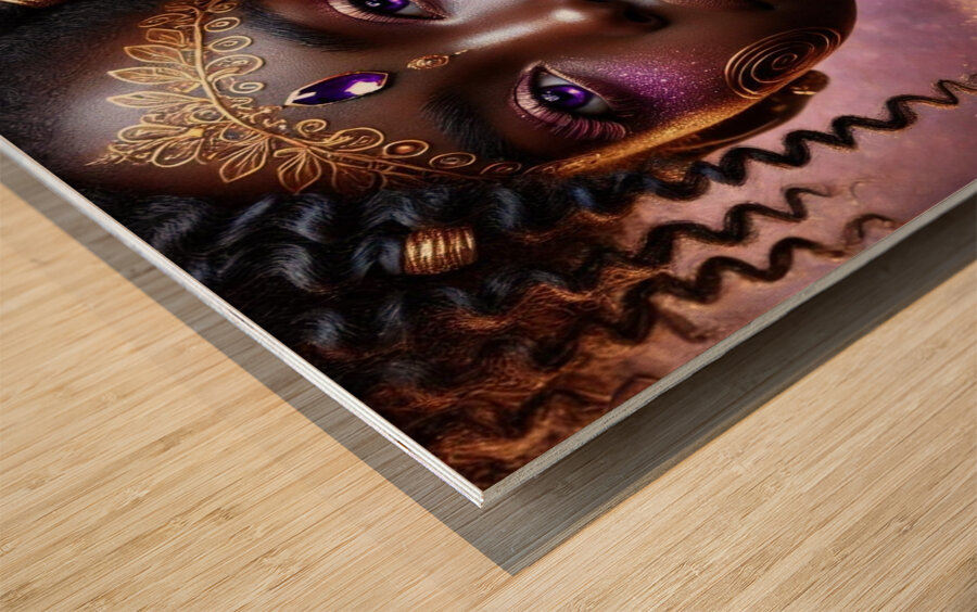 MELONATED AVATARS COLLECTION 2 16 Wood print