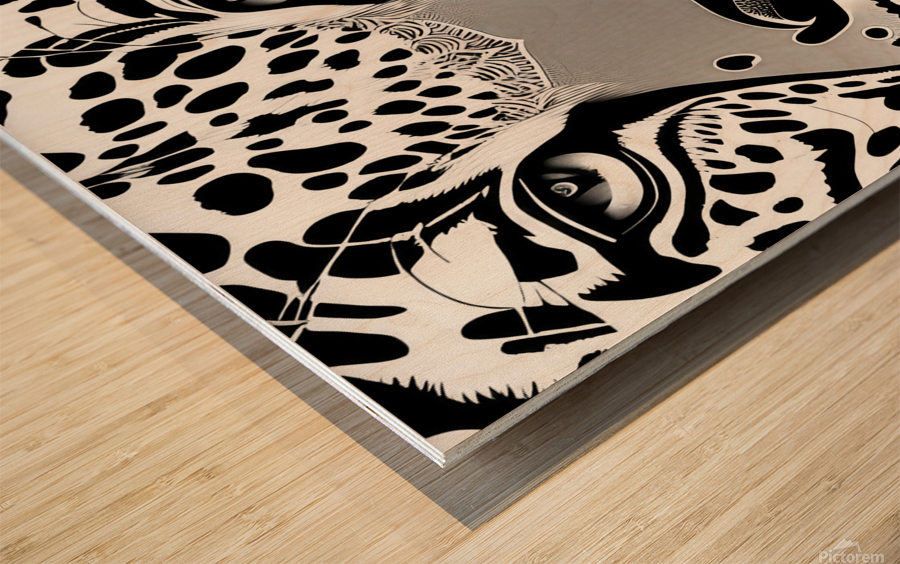 Cat Eyes 1 Wood print