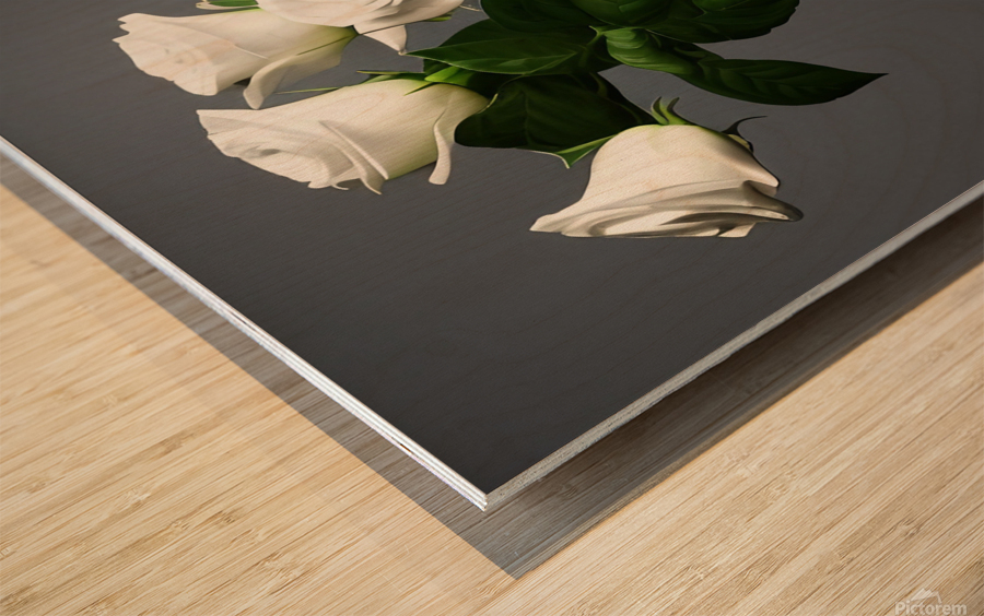 Vase of Peace. Wood print