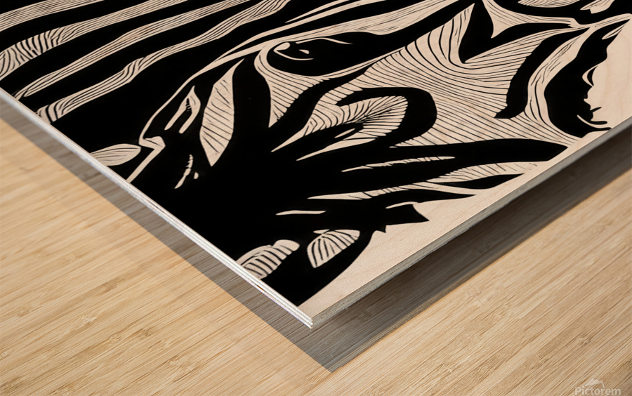 Wilbur - Tennessee Walker Horse Wood print