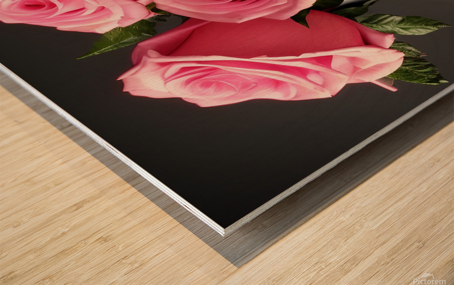 Vase of Abundance Wood print