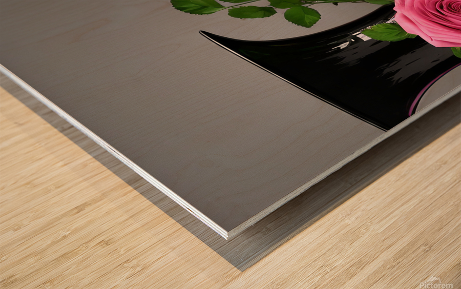 The Empty Vase Wood print