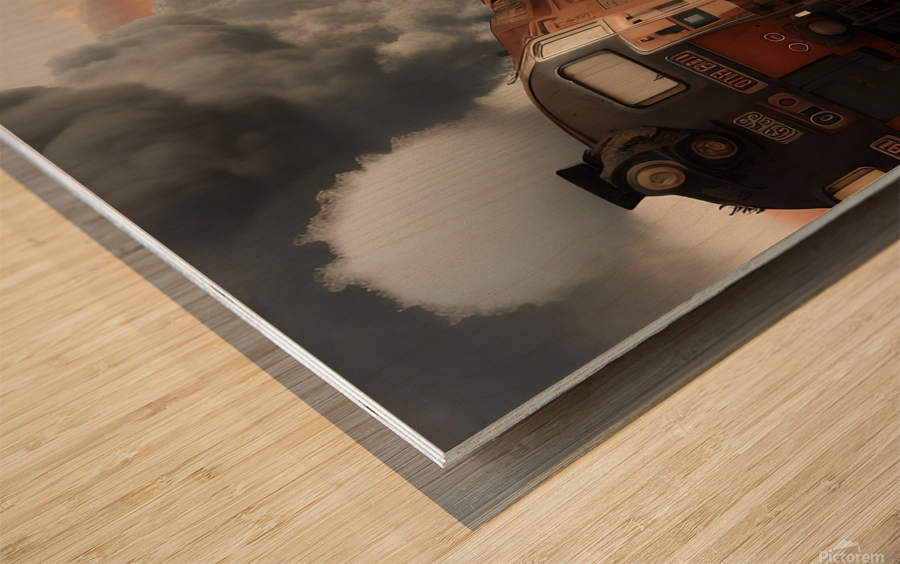 Engine 1809 - The Gretna Junction Tribute * Limited Run* Impression sur bois