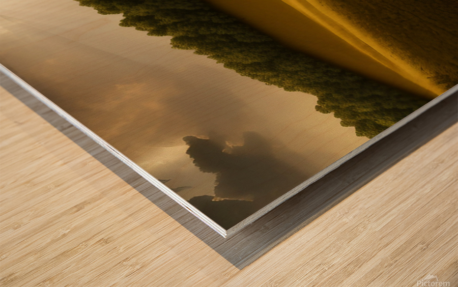 The Epic View Wood print