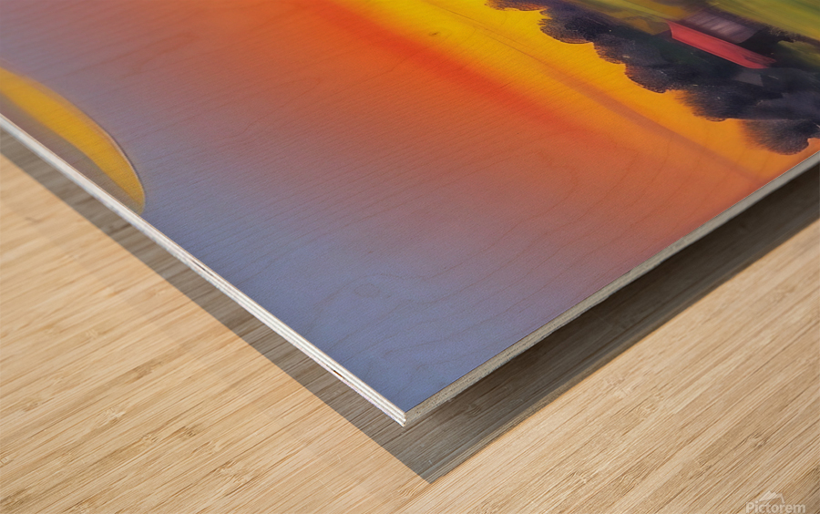 Farm Life Wood print