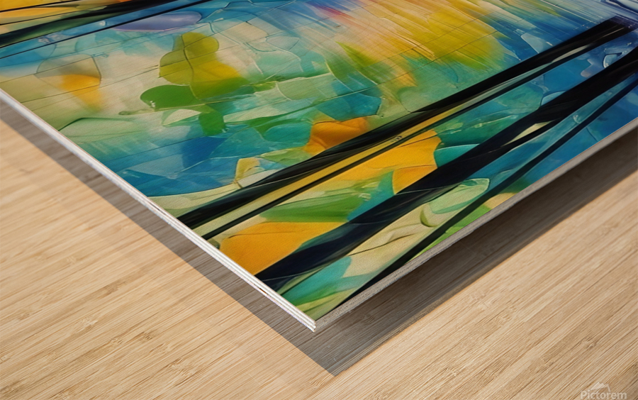 Elaboration. Abstract.  Wood print