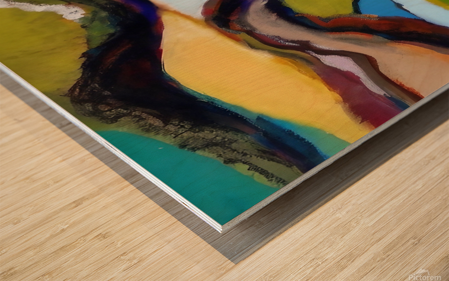 Endlees Motion. Wood print