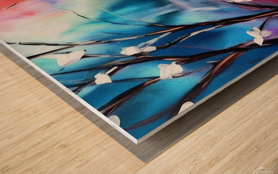 Walk of Inflection Wood print