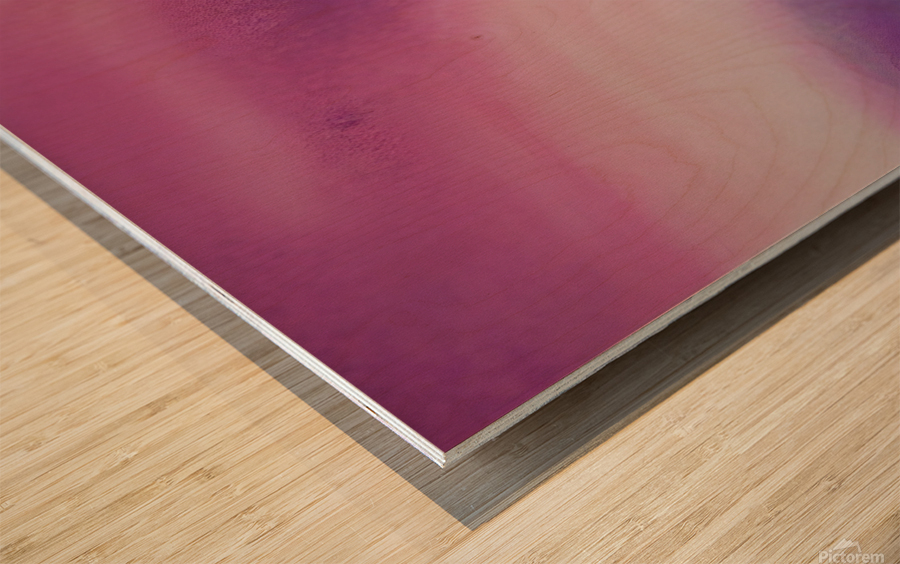 The Silver Lining. Abstract. Wood print