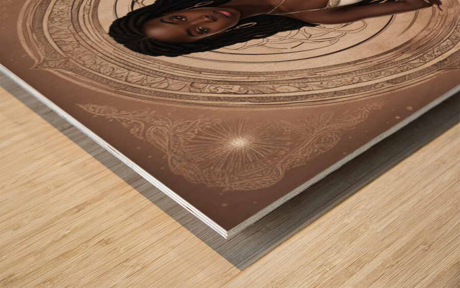 Melanin Magic  1 Wood print