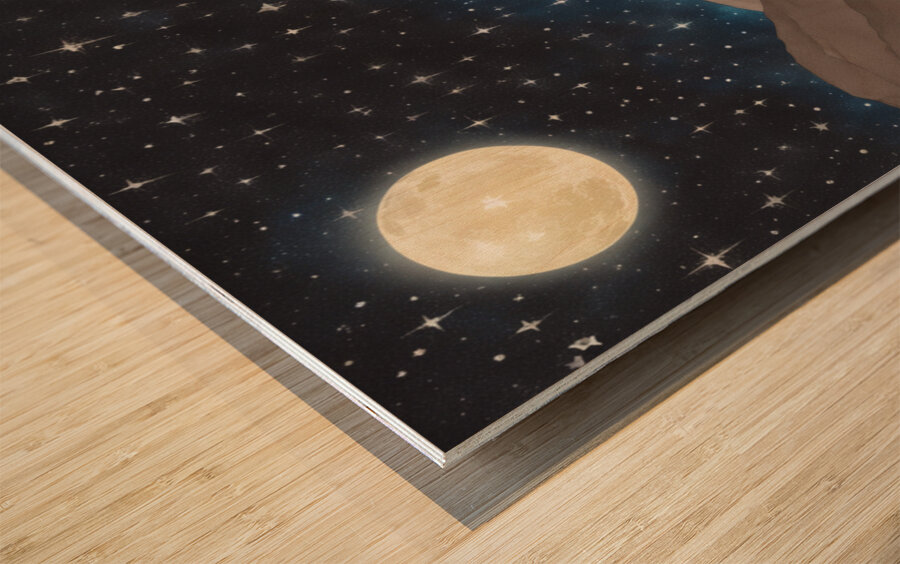 Melanin Magic  2 Wood print