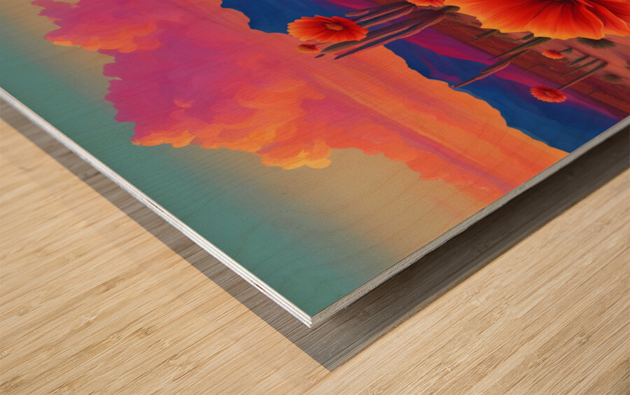 Melanin Magic  5 Wood print