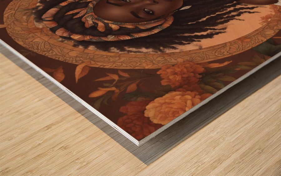 Melanin Magic  8 Wood print