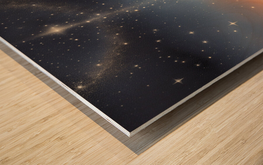 Melanin Magic  9 Wood print