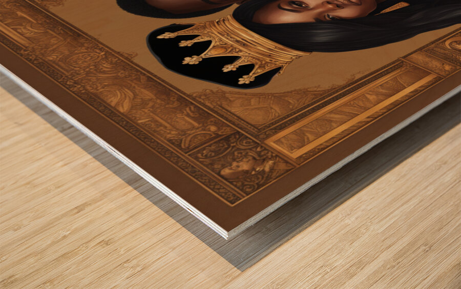 Melanin Magic  15 Wood print