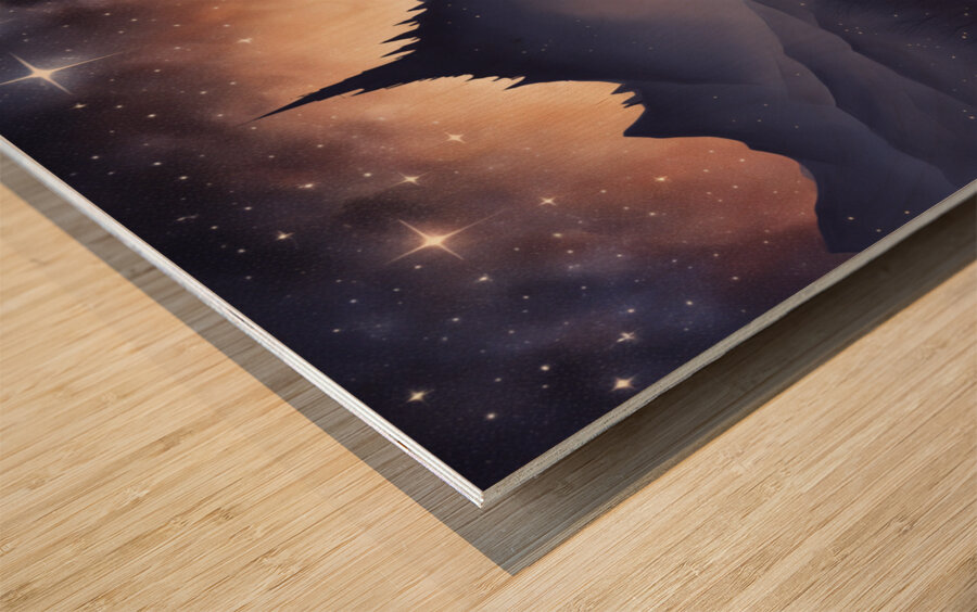 Melanin Magic  25 Wood print