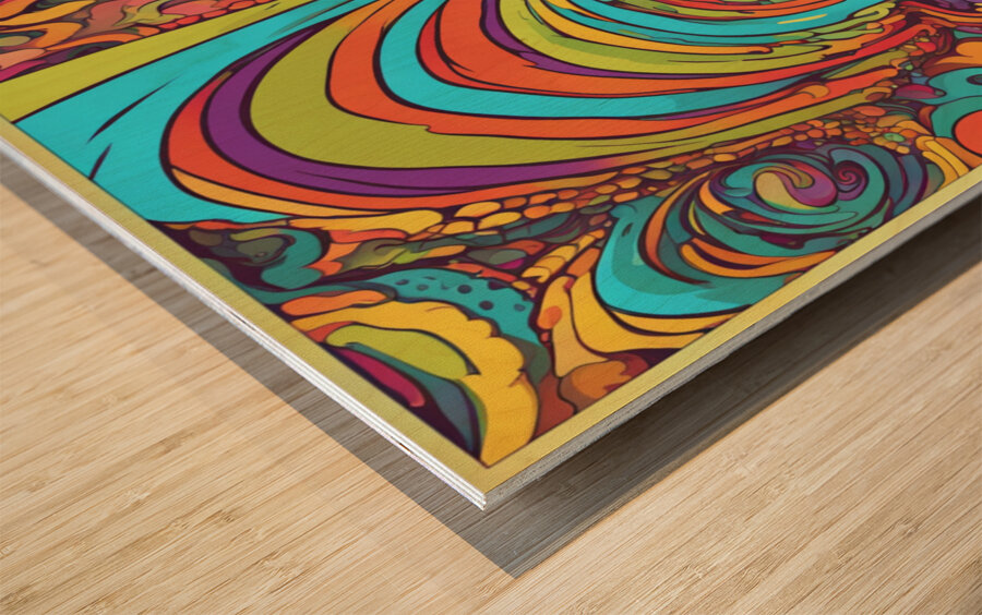 Melanin Magic  1 Wood print