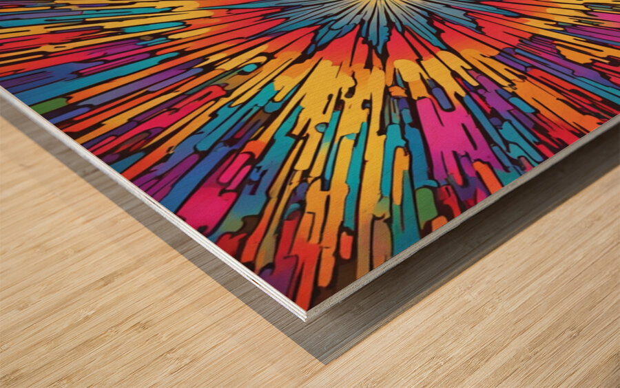 Melanin Magic  8 Wood print