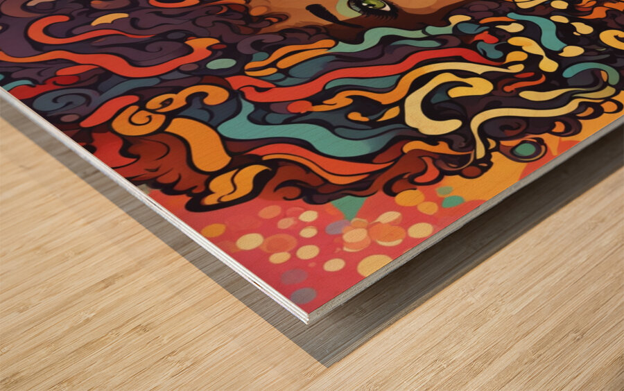 Melanin Magic  11 Wood print