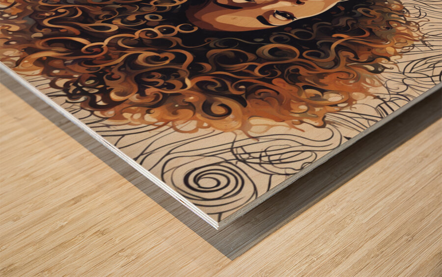 Melanin Magic  12 Wood print