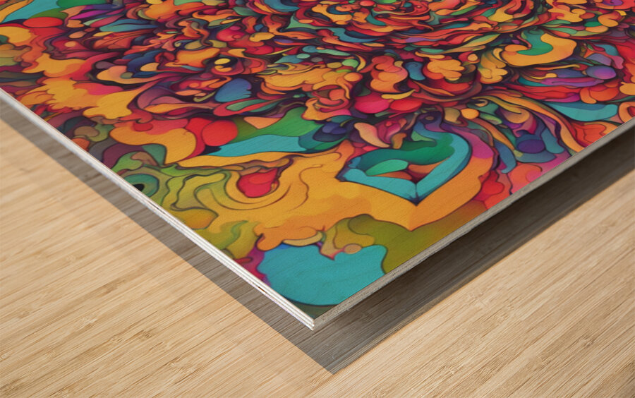 Melanin Magic  15 Wood print