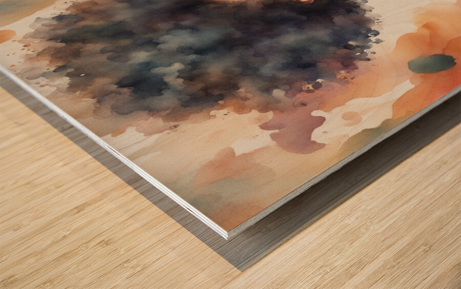 Melanin Magic  16 Wood print